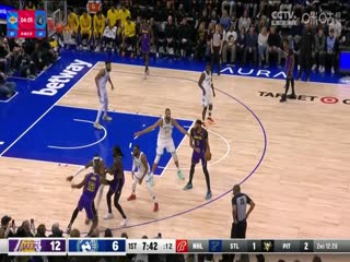 NBA常规赛 湖人VS森林狼 20231231