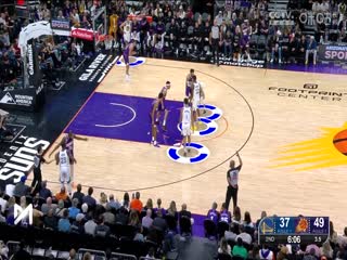 NBA常规赛 勇士VS太阳 20241201