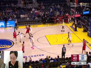 NBA常规赛 火箭VS勇士 20241206