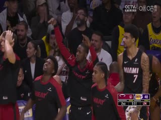 NBA常规赛 热火VS湖人 20250116