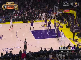 NBA常规赛 篮网VS湖人 20250118