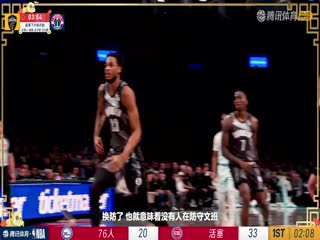 NBA常规赛 骑士VS奇才 20250208